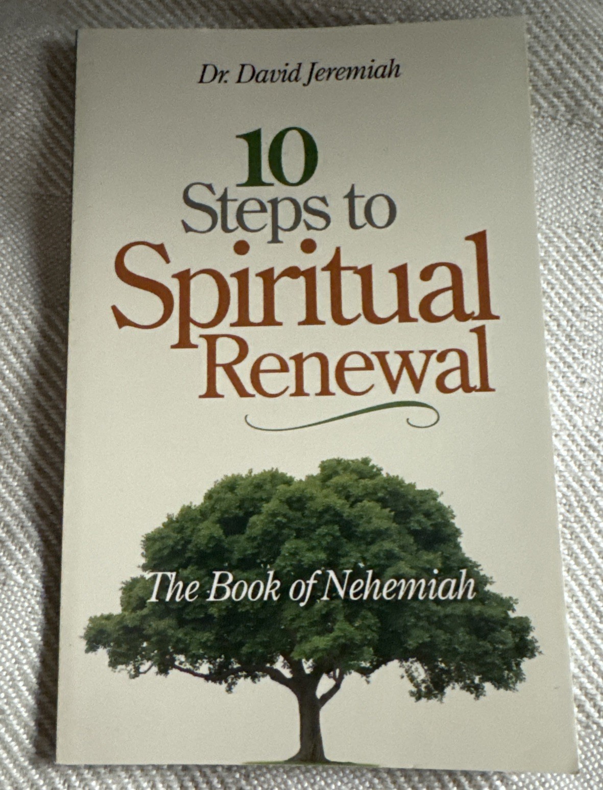 10 Steps To Spiritual Renewal Study Guide (2008 Paperback) By David Jeremiah
