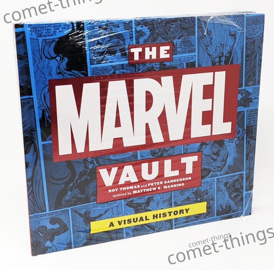 The Marvel Vault: A Visual History – Hardcover ~ Thomas, Roy LIKE NEW