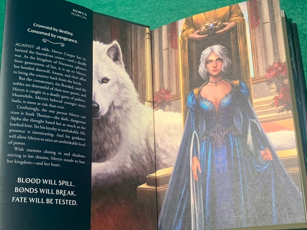 Fury Bound by Sable Sorensen SIGNED Deluxe Ltd Ed 1st/1st HC DJ 2026 Wolves Ruin