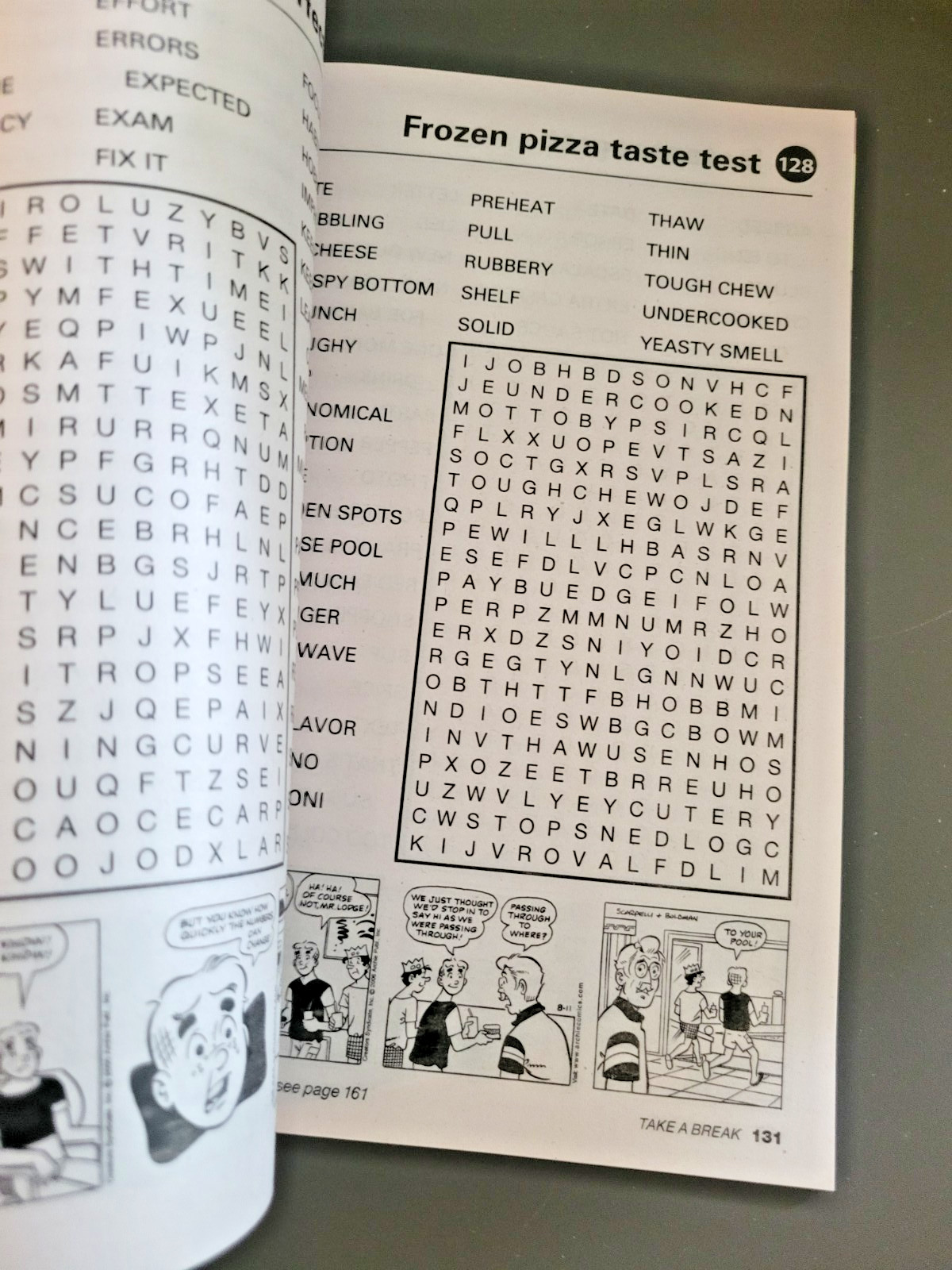 Archie Themed Word Search Puzzle Book by Take-A-Break – Over 134 Challenges