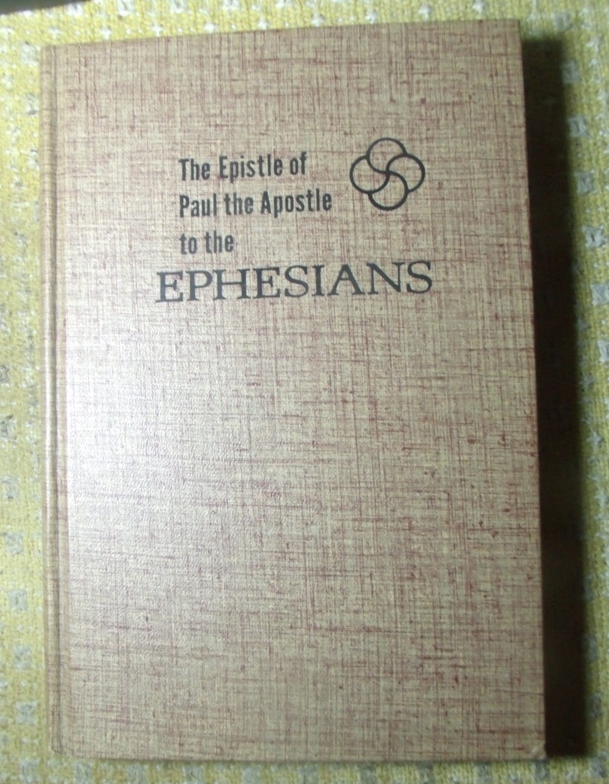 Set of 3 Books: Epistles of Paul to the Romans & Ephesians,Epistles of John EUC