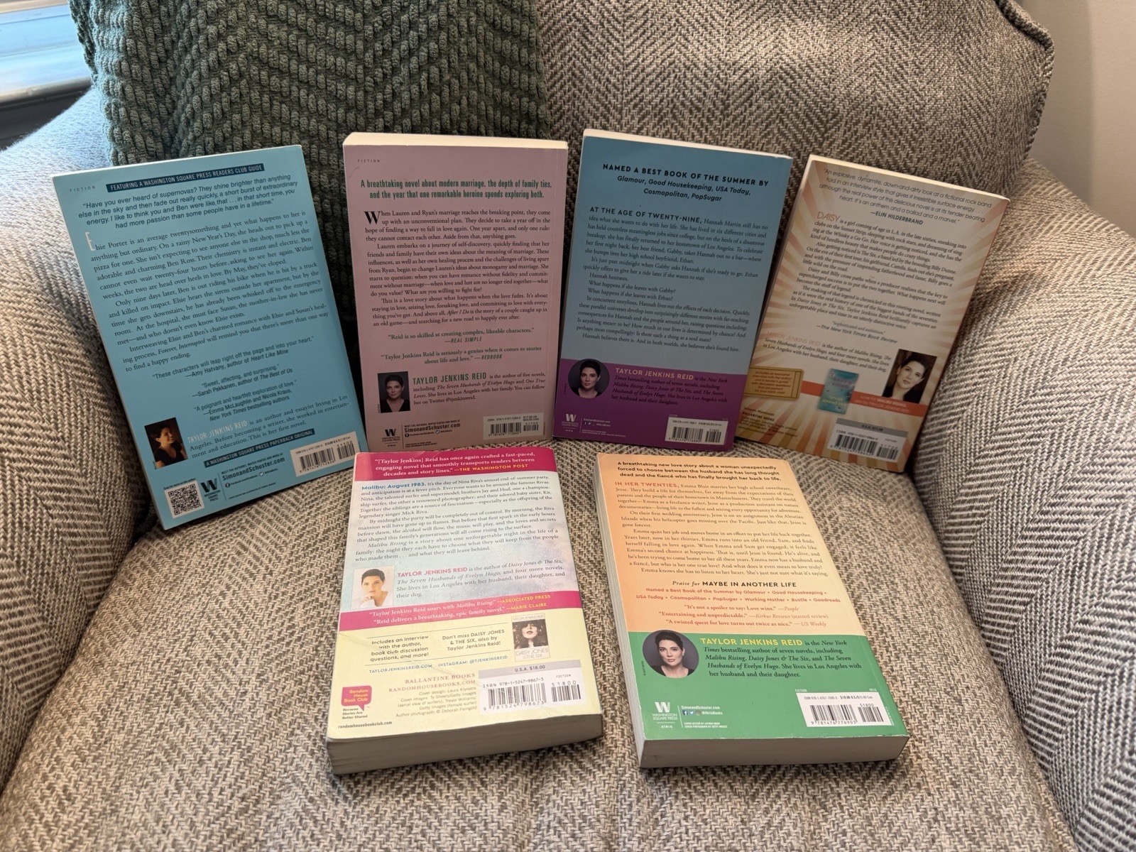 Taylor Jenkins Reid Books Bundle Lot of 6