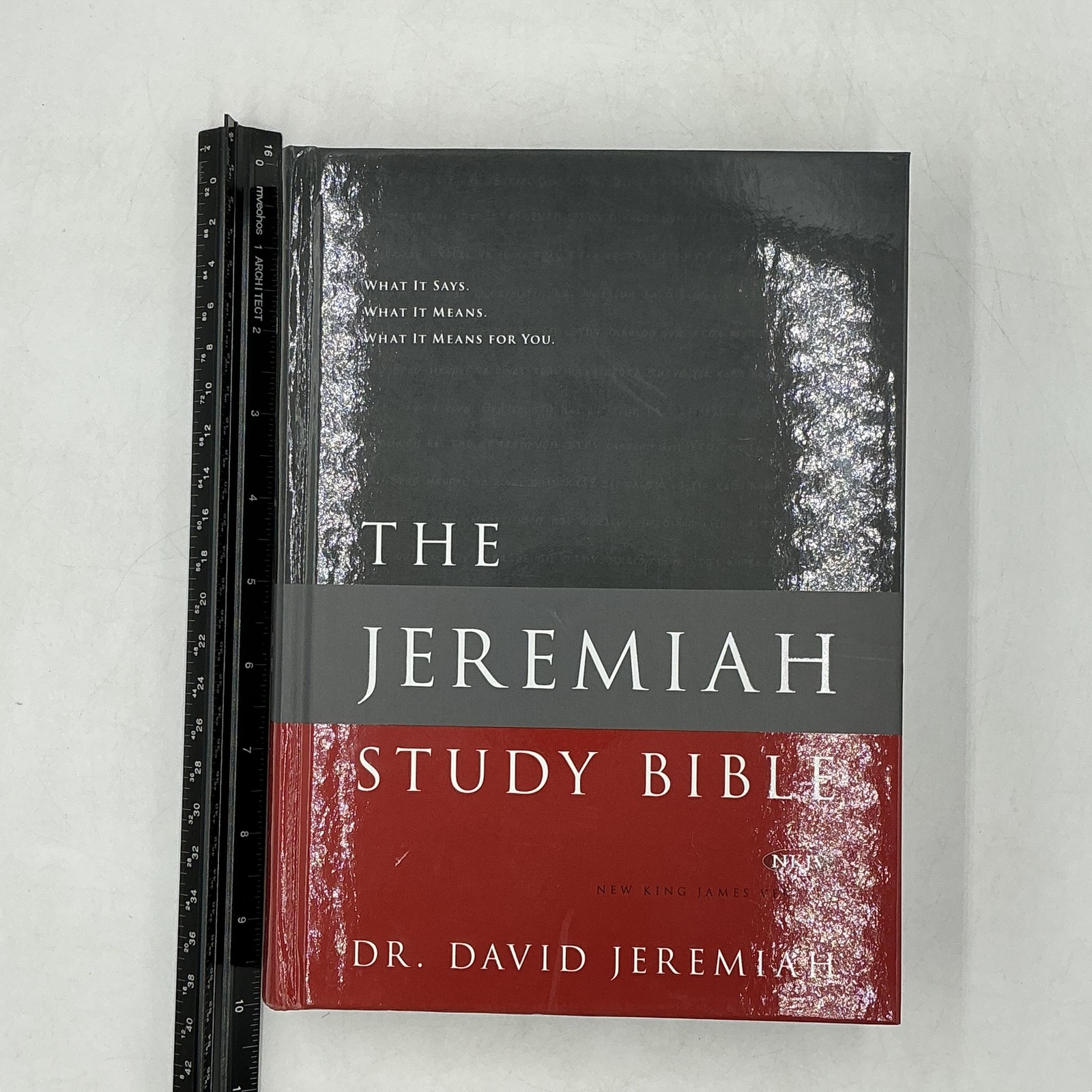 The Jeremiah Study Bible David Jeremiah Hardcover 2013 1st Ed Worthy USA Red