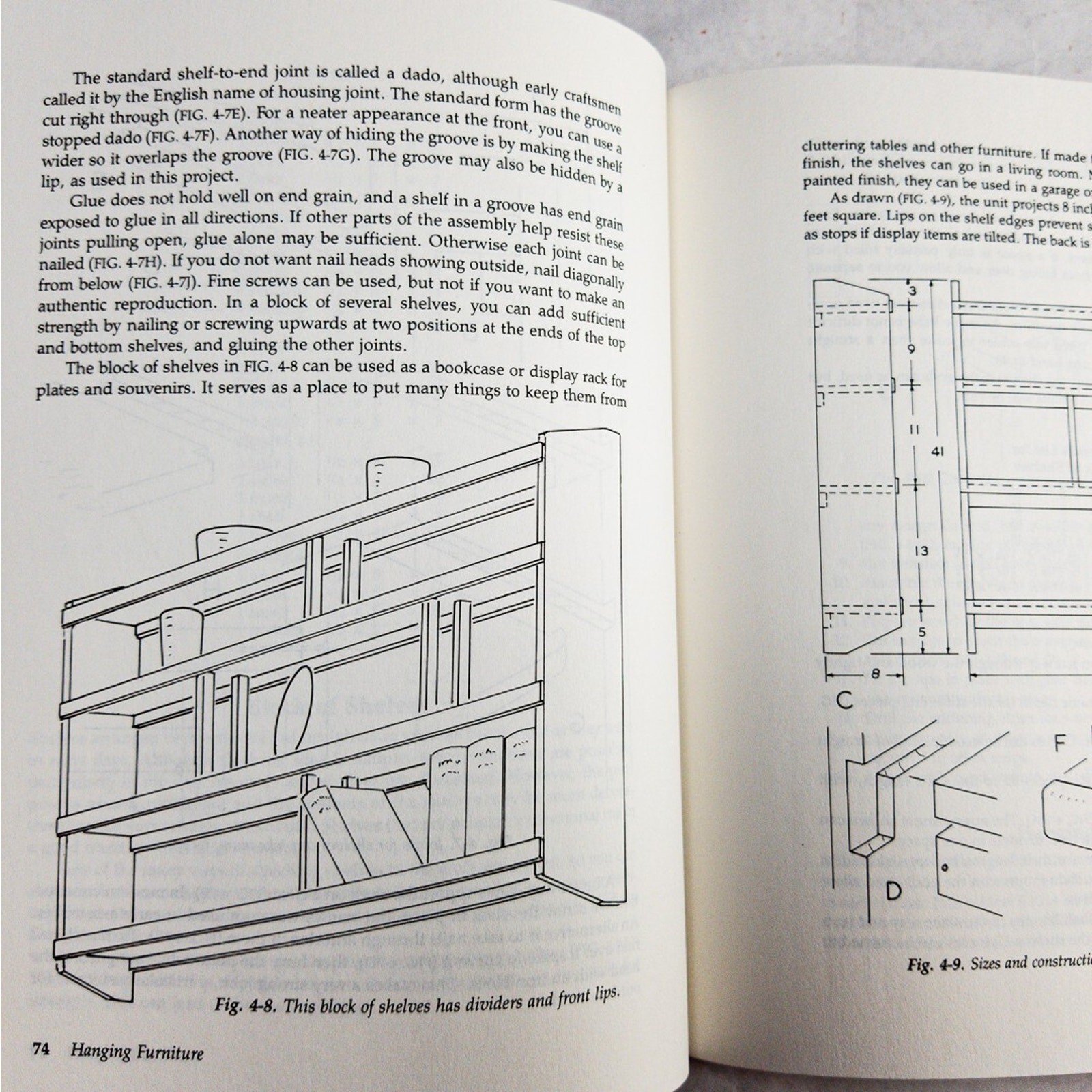 Traditional Furniture Projects By Percy W. Blandford TAB Books – VTG 1991 HC
