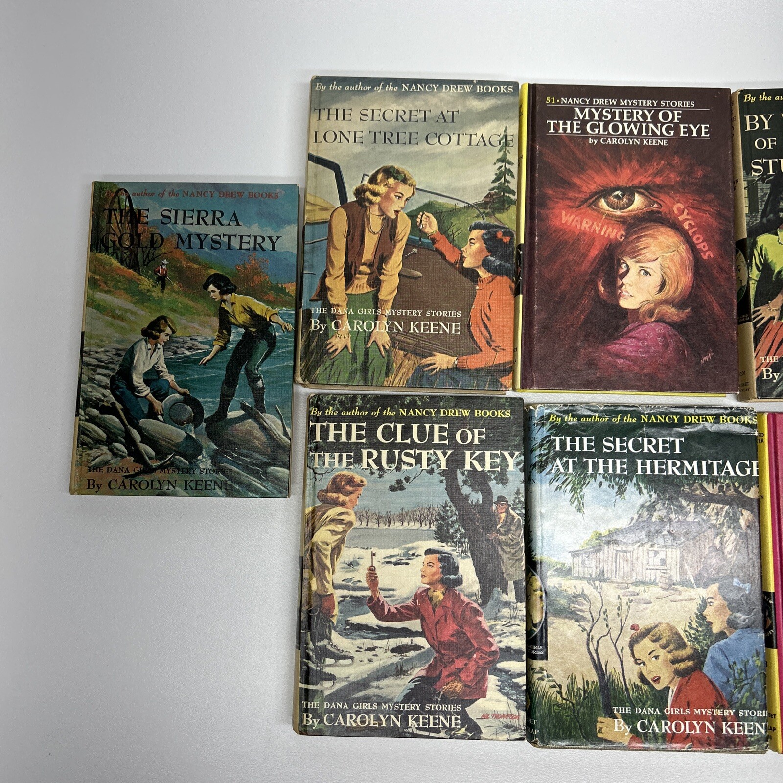 Lot Of 11 Nancy Drew Books Carolyn Keene Hardcover