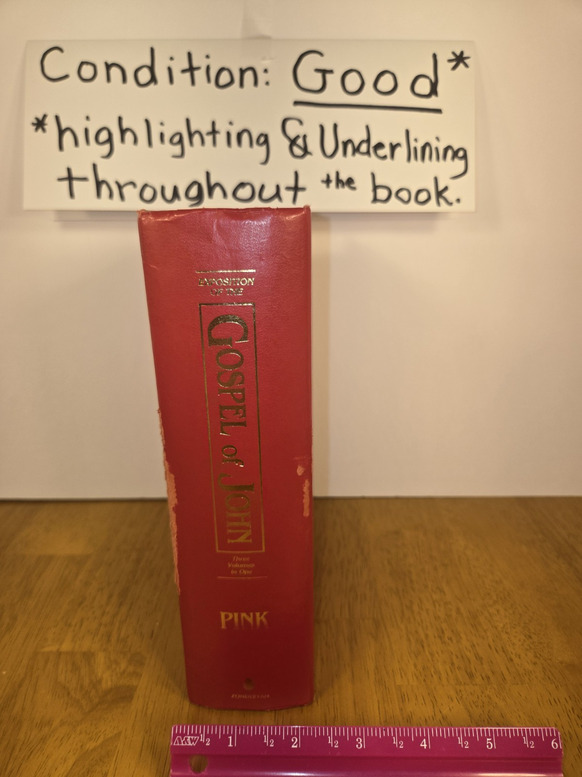 Arthur W. Pink Exposition of the Gospel of John HC Zondervan 1975 Commentary