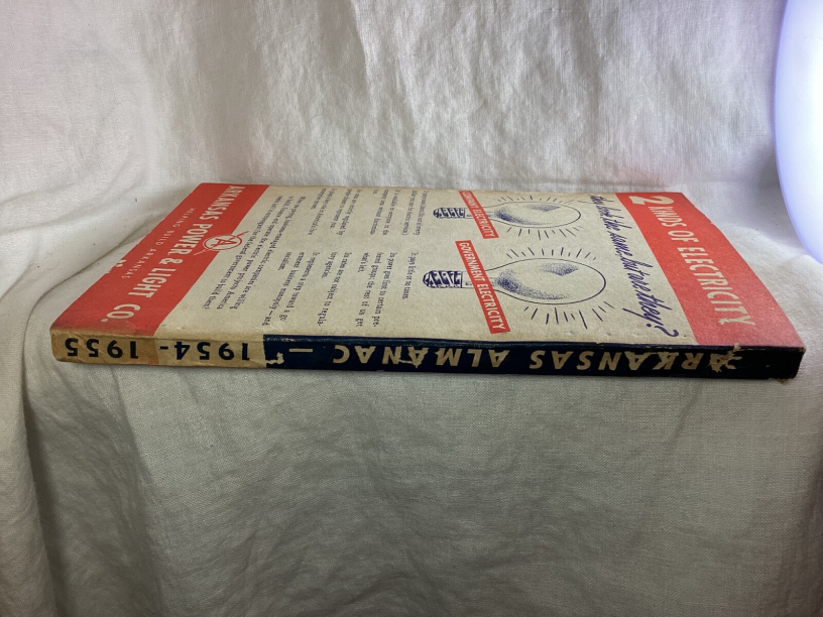 VTG Arkansas ALMANAC 1954 – 1955 $1.00 236 PAGES
