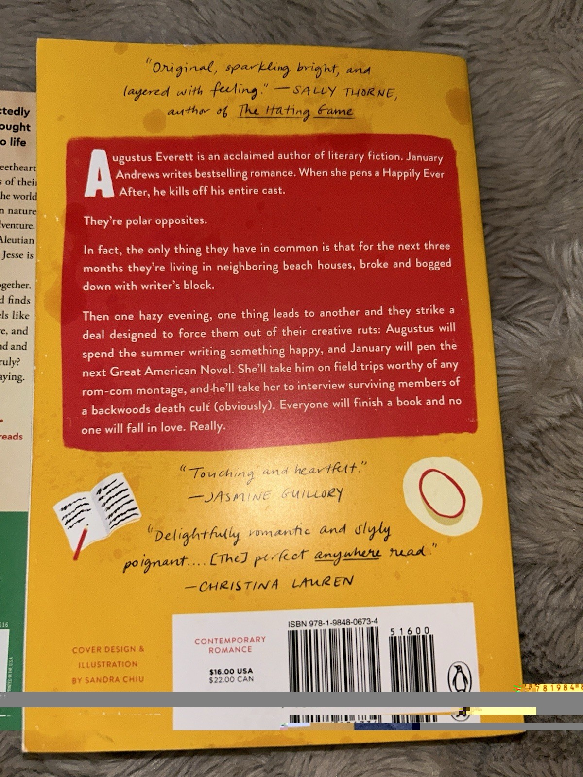 Taylor Jenkins Reid Emily Henry One True Loves Beach Read PB Washington Square …