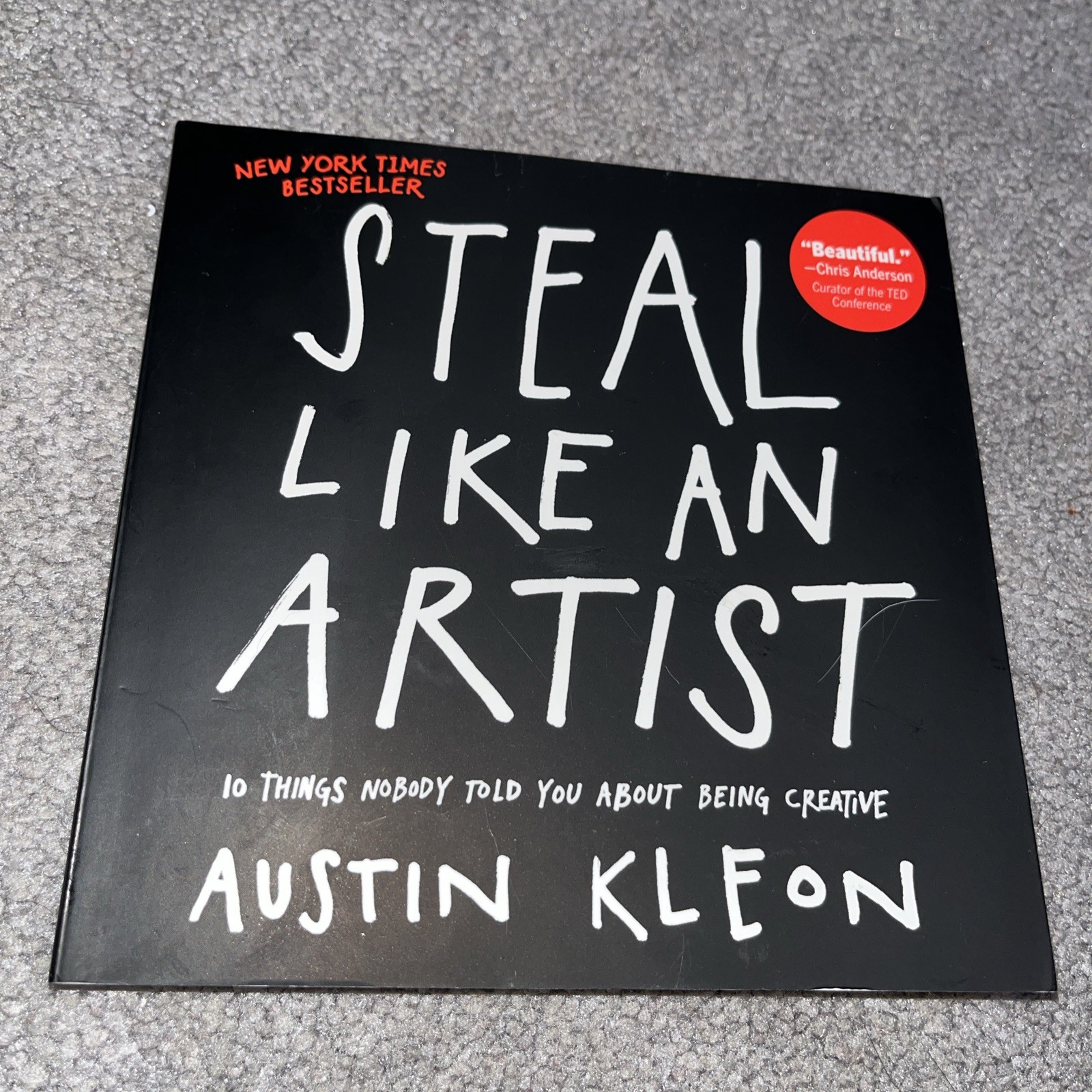 Austin Kleon Lot of 2 PB Books: Steal Like an Artist and Show Your Work!