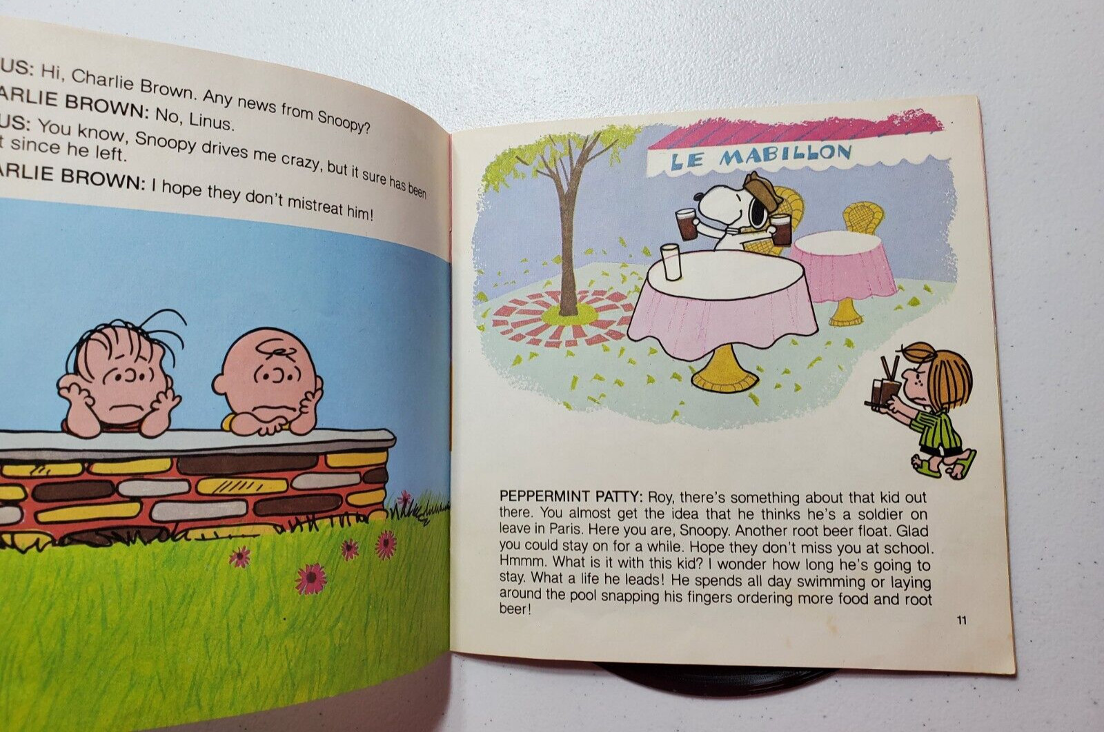 Vintage Read Along Book And Record He’s Your Dog Charlie Brown