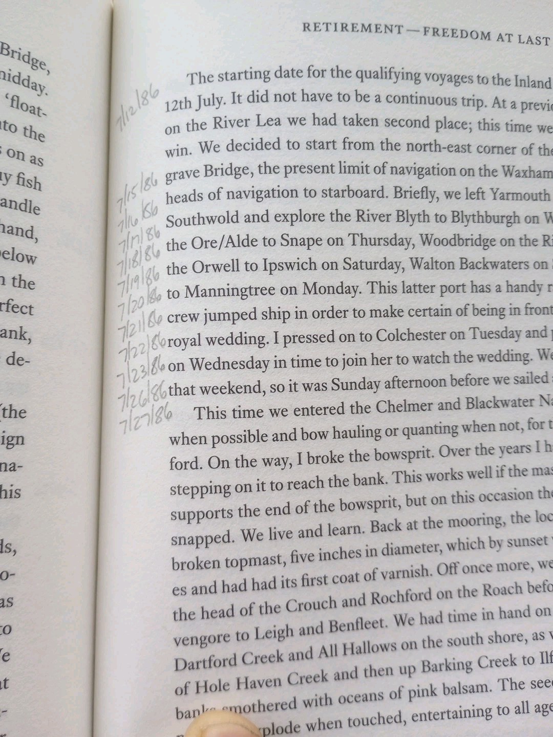 IN SHOAL WATERS: A LIFETIME SAILING THE THAMES ESTUARY & BEYOND By A. C. Stock