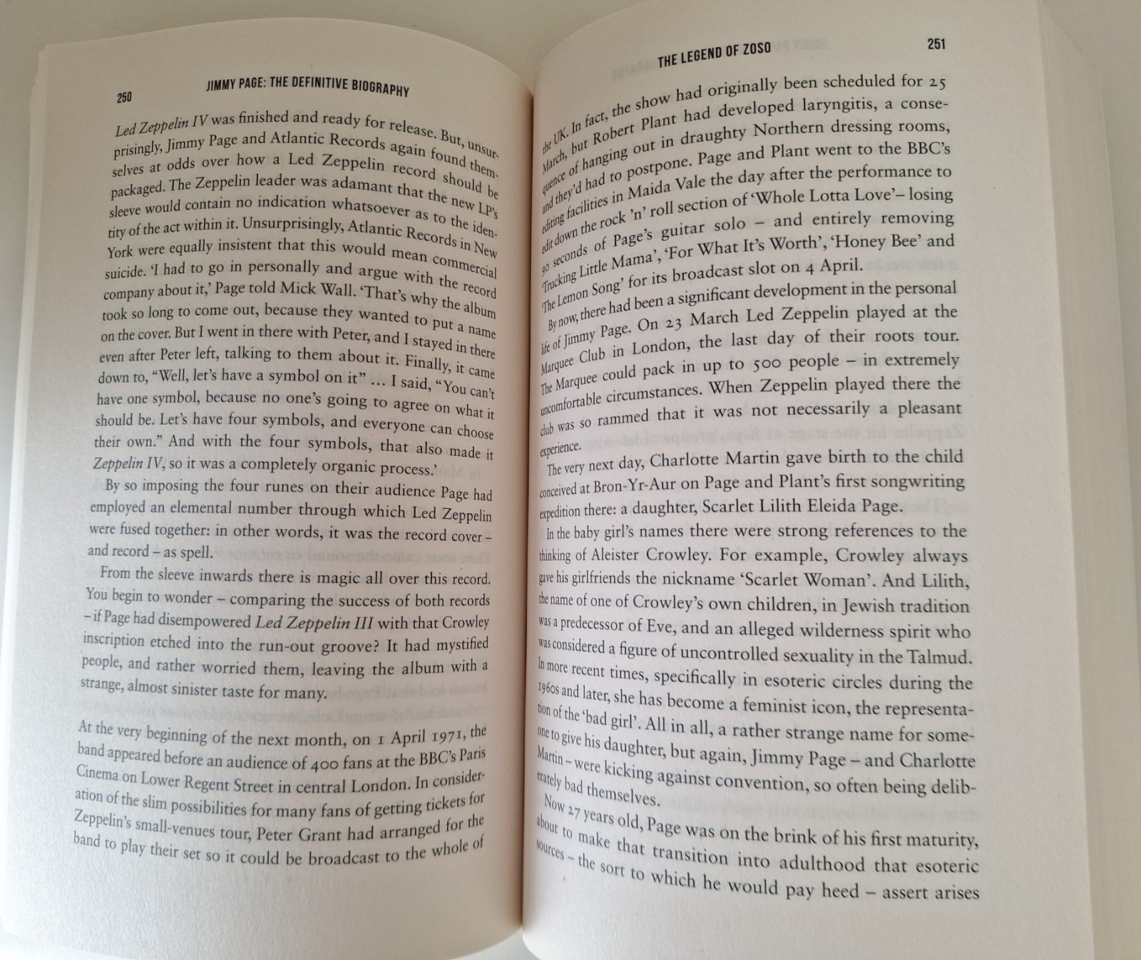 Jimmy Page: The Definitive Biography by Chris Salewicz – Large PB – Free 🚚