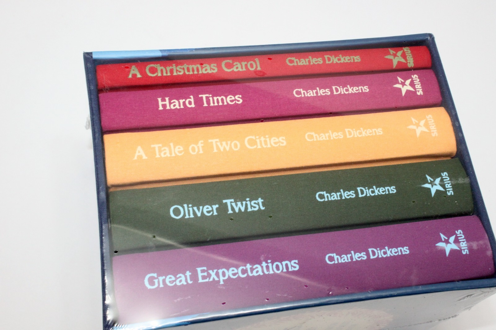 The Charles Dickens Collection Deluxe 5-Book Hardcover Boxed Set Unopened Sealed
