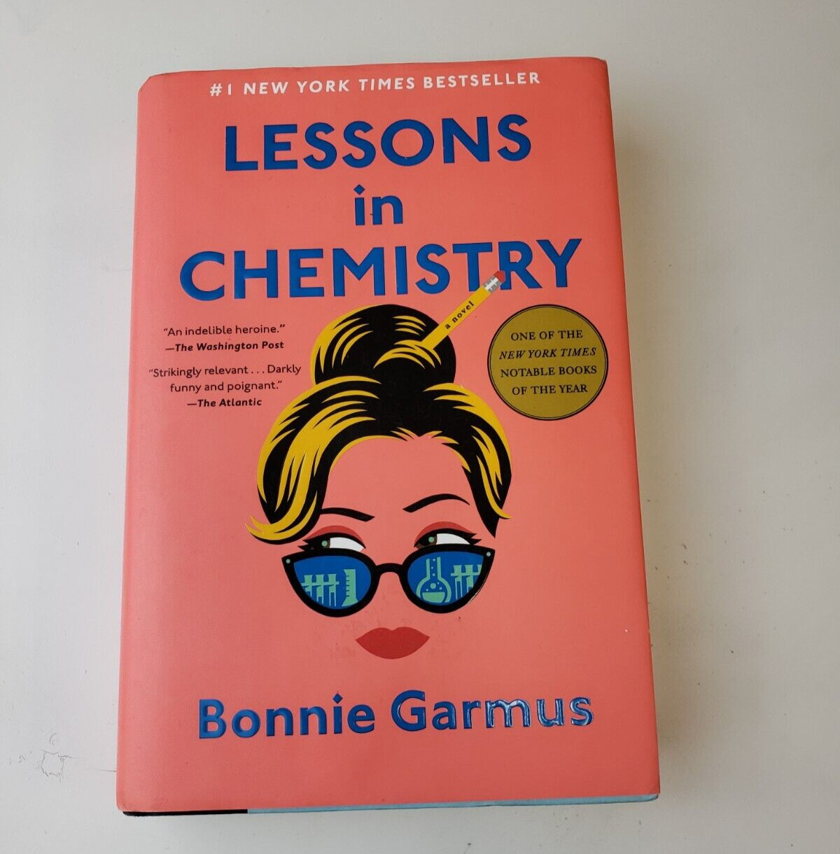 Lessons in Chemistry Bonnie Garmus HC Bestseller Book Club Fiction 2022