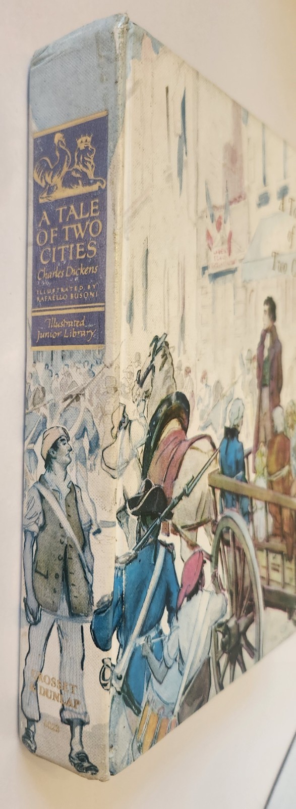 A Tale of Two Cities Junior Library Edition, Charles Dickens, 1948 Hardcover