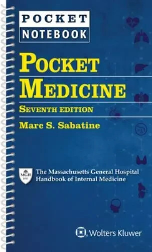 Pocket Medicine: The Massachusetts General Hospital Handbook, 7th Edition NEW