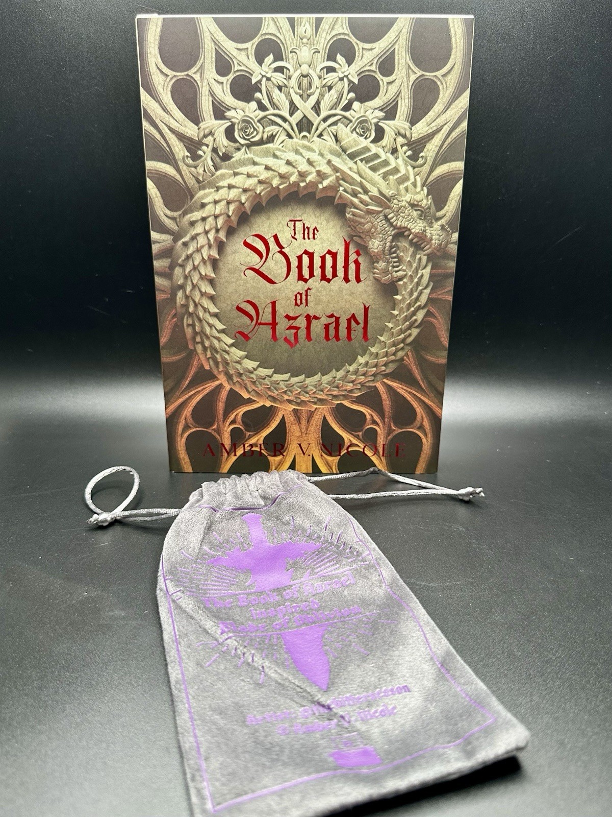 The Bookish Box Exclusive Luxe Edition: The Book Of Azrael by Amber V. Nicole
