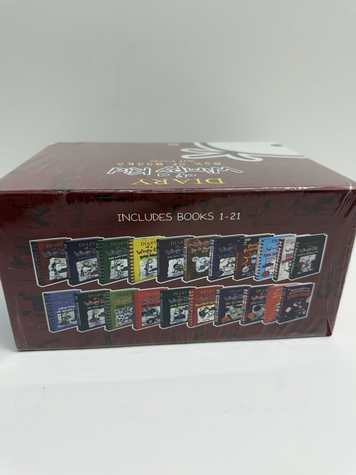 Diary of a Wimpy Kid Book Box Set 21 Pieces by Jeff Kinney New