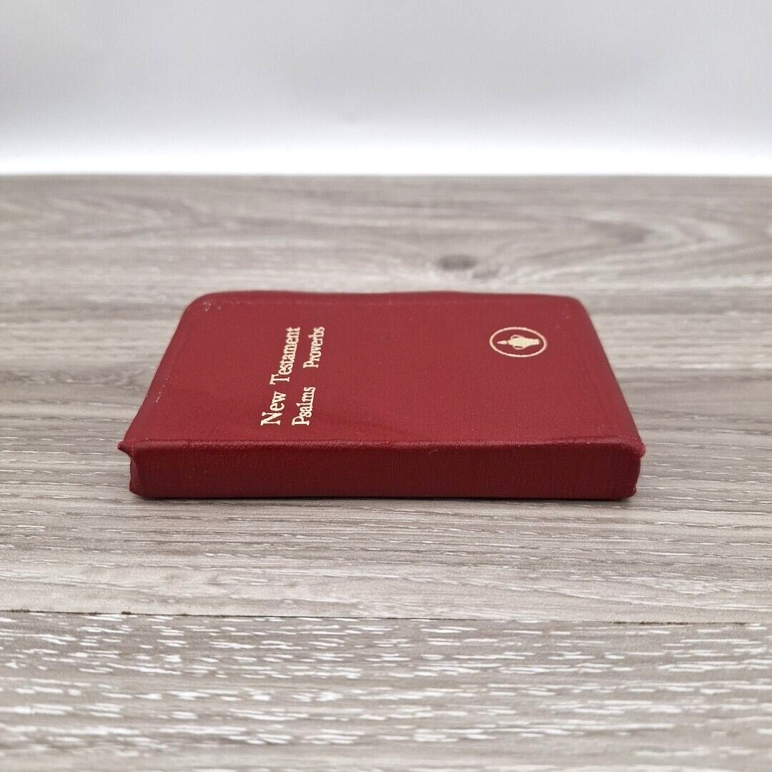 Mini New Testament Of Our Lord and Saviour Jesus Christ Psalms Proverbs 1970