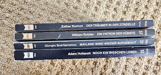 German Language Science Fiction Lot (4)- Heyne Bucher