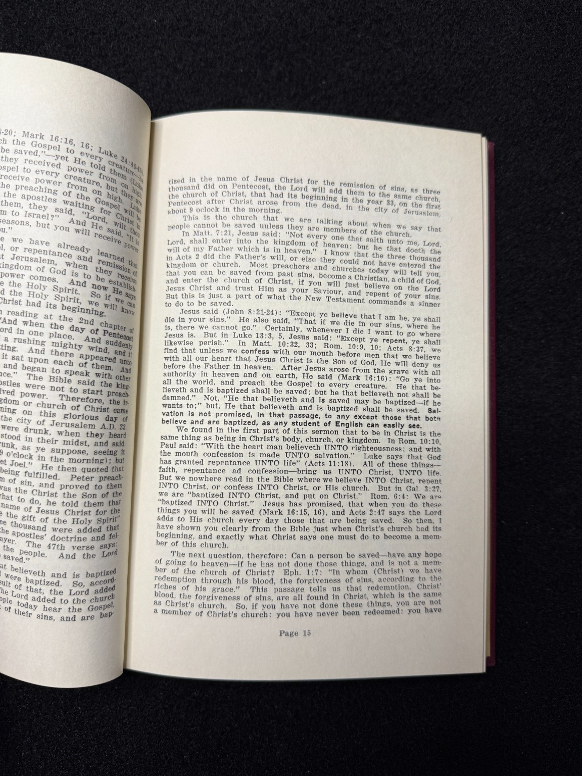 I Once Stood Where Moses Stood Fred McClung 1954 HC Church of Christ