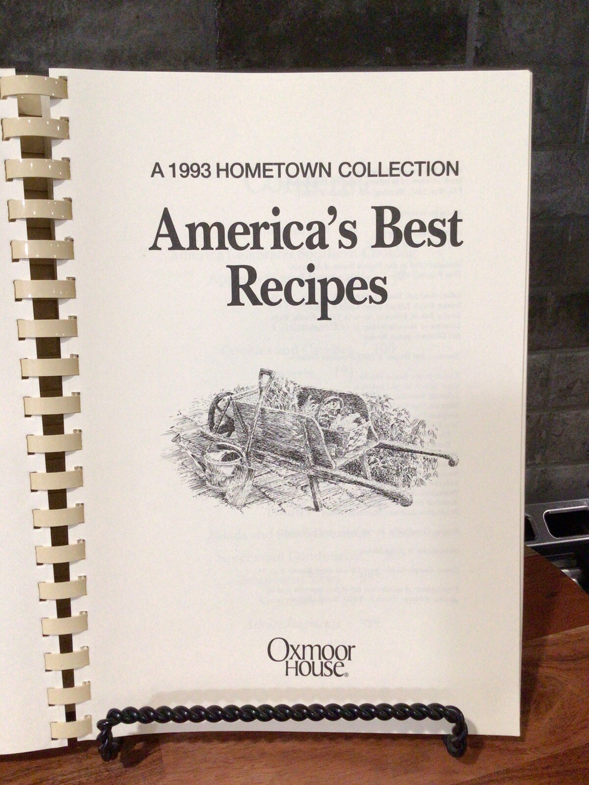 1993 HOMETOWN COLLECTION America’s Best Recipes Cookbook 336 Pages