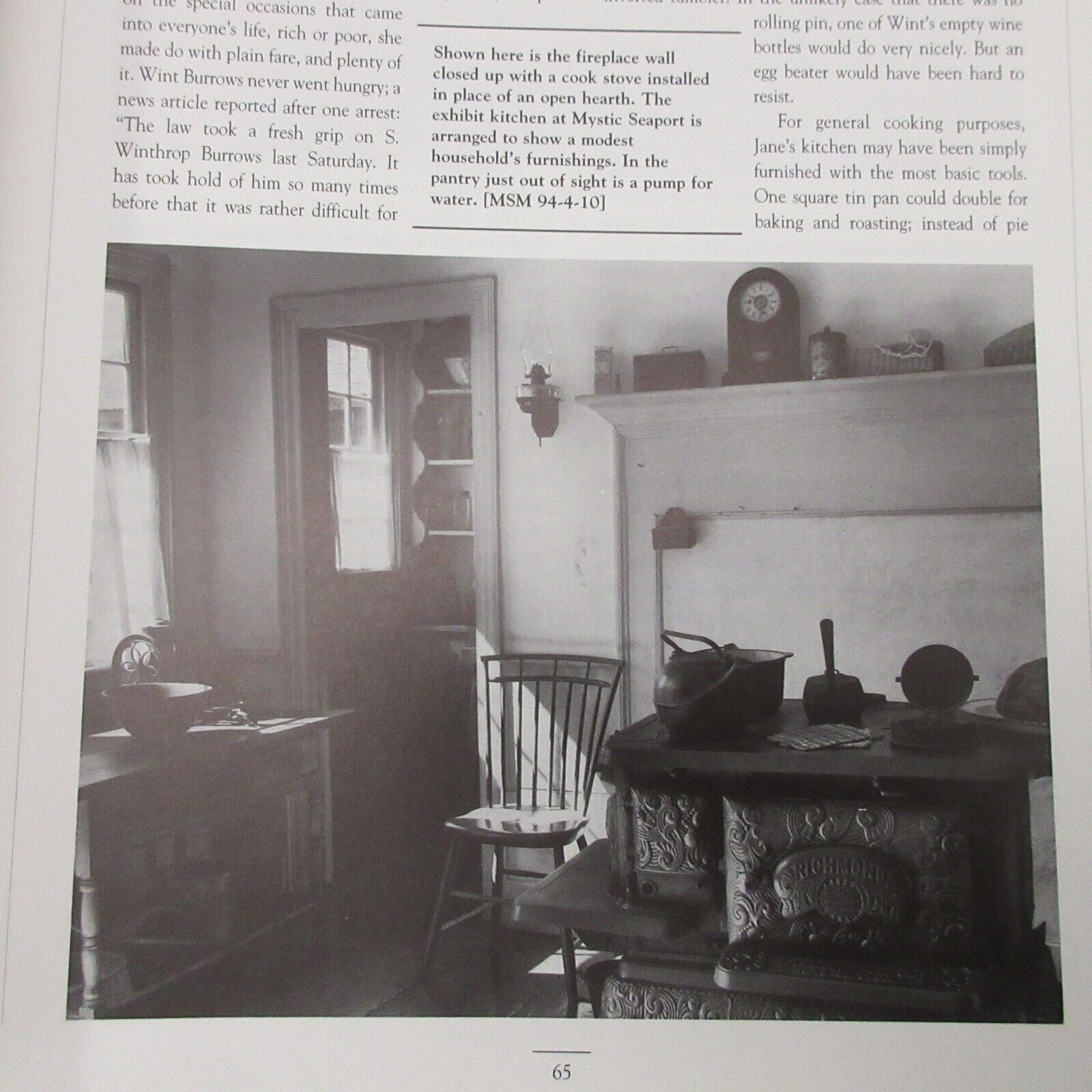 SALTWATER FOODWAYS Signed Oliver Food Recipe History Colonial New England Coast