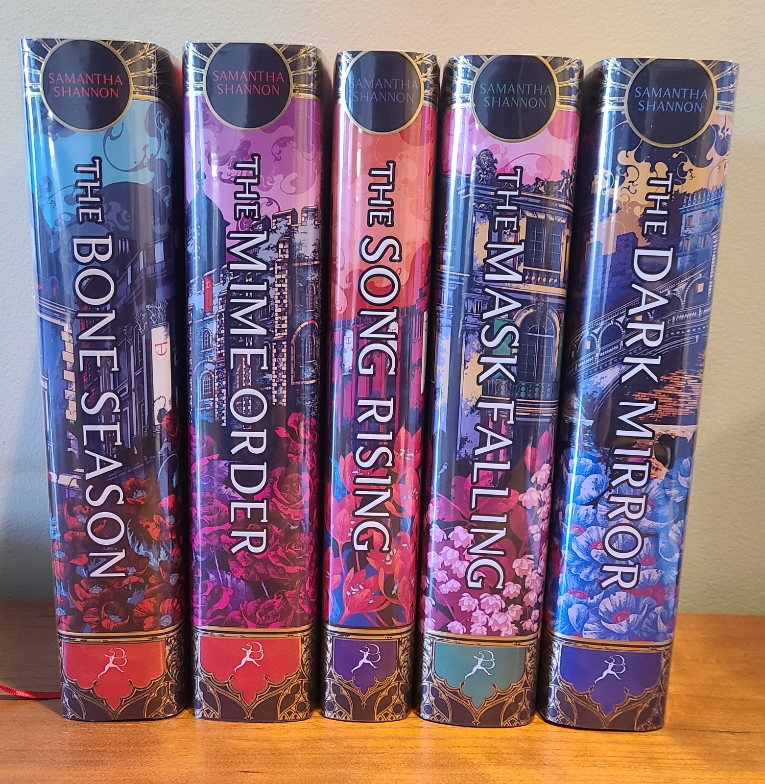 SIGNED The Bone Season 5-book Set -Samantha Shannon – The Broken Binding