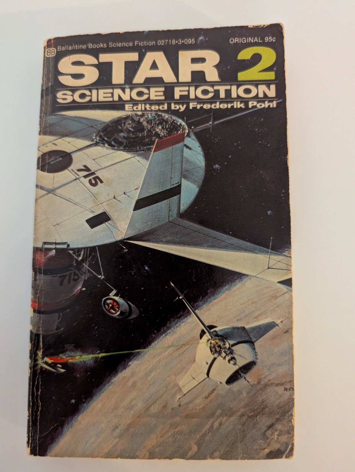 Vintage Sci-Fi 10 Paperback Lot Pohl Asimov Nolan Campbell Anthologies