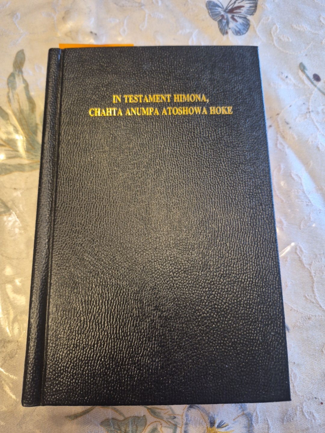 Choctaw Testament Global Bible Society Native American New Testament HB