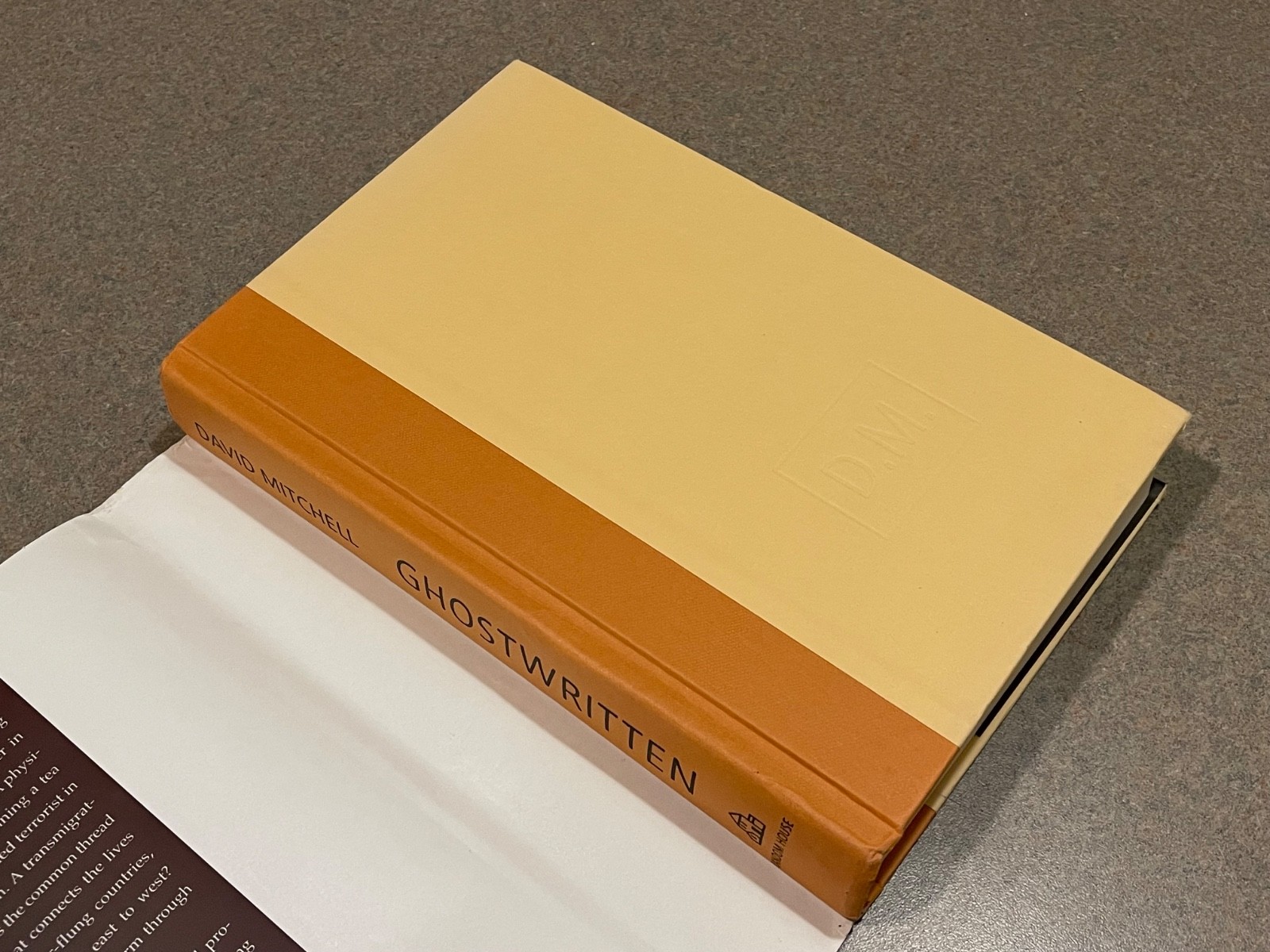 Ghostwritten by David Mitchell (First Edition 2nd Printing Hardcover Cloud Atlas
