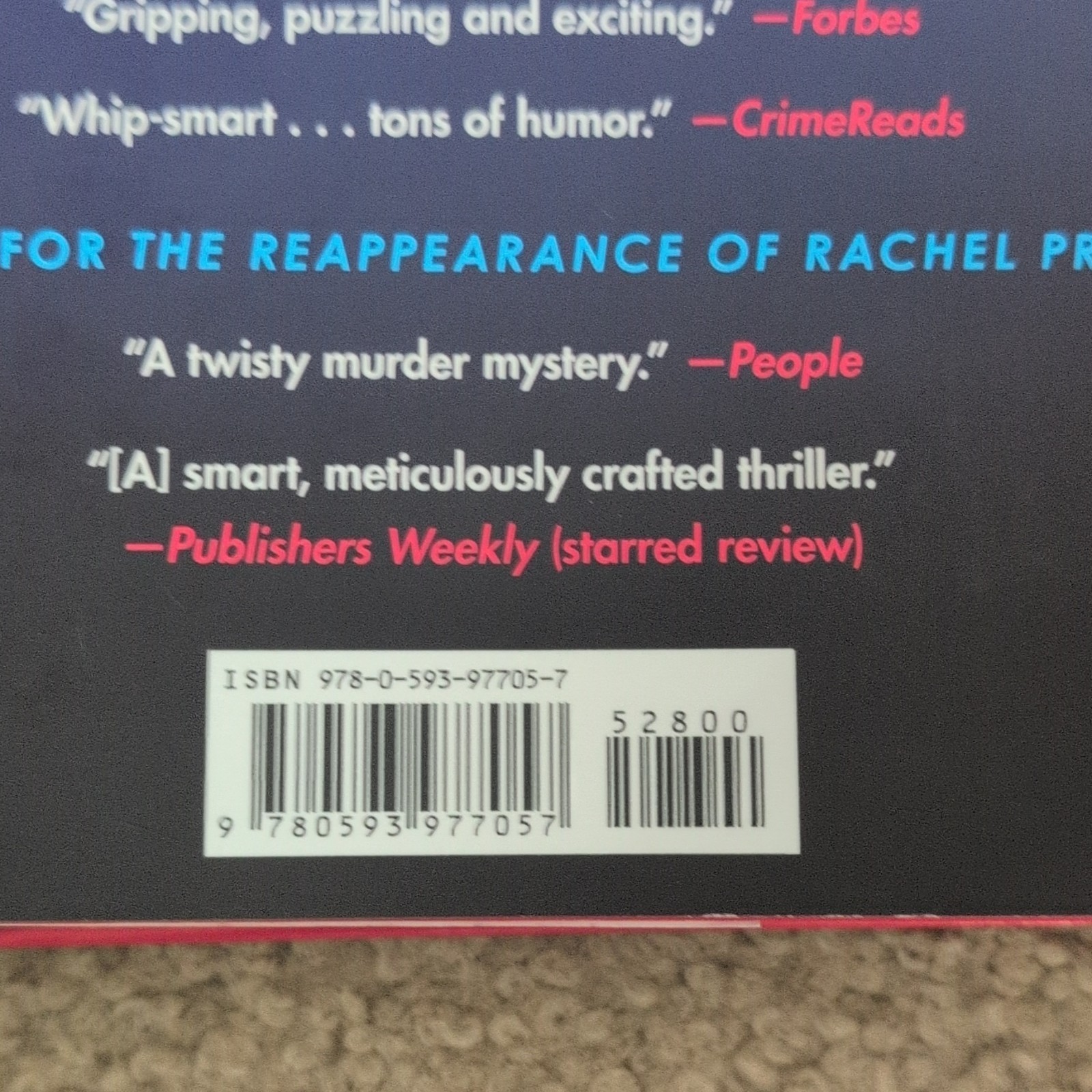 Holly Jackson Not Quite Dead Yet GMA Book Club Pick Hardcover 2025 Book Club Ed