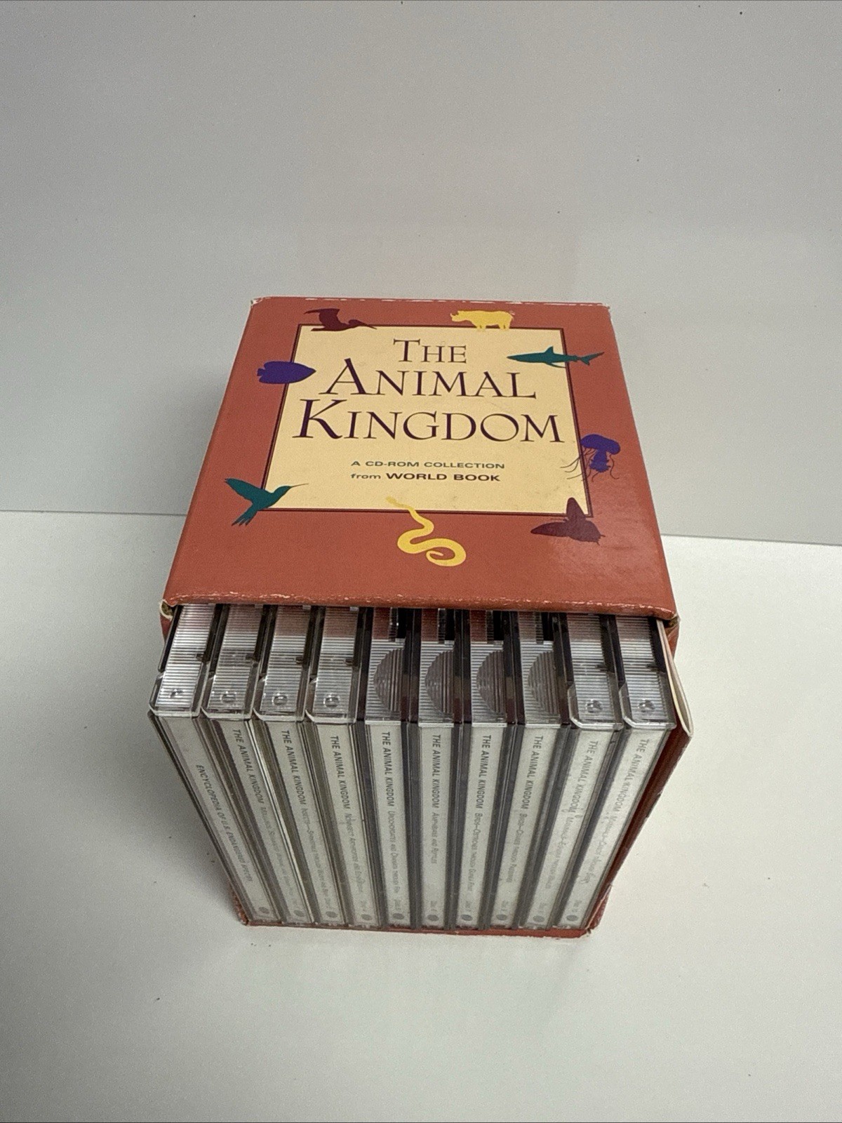 “The Animal Kingdom” a 10 CD-ROM collection from world book Encyclopedia NEW