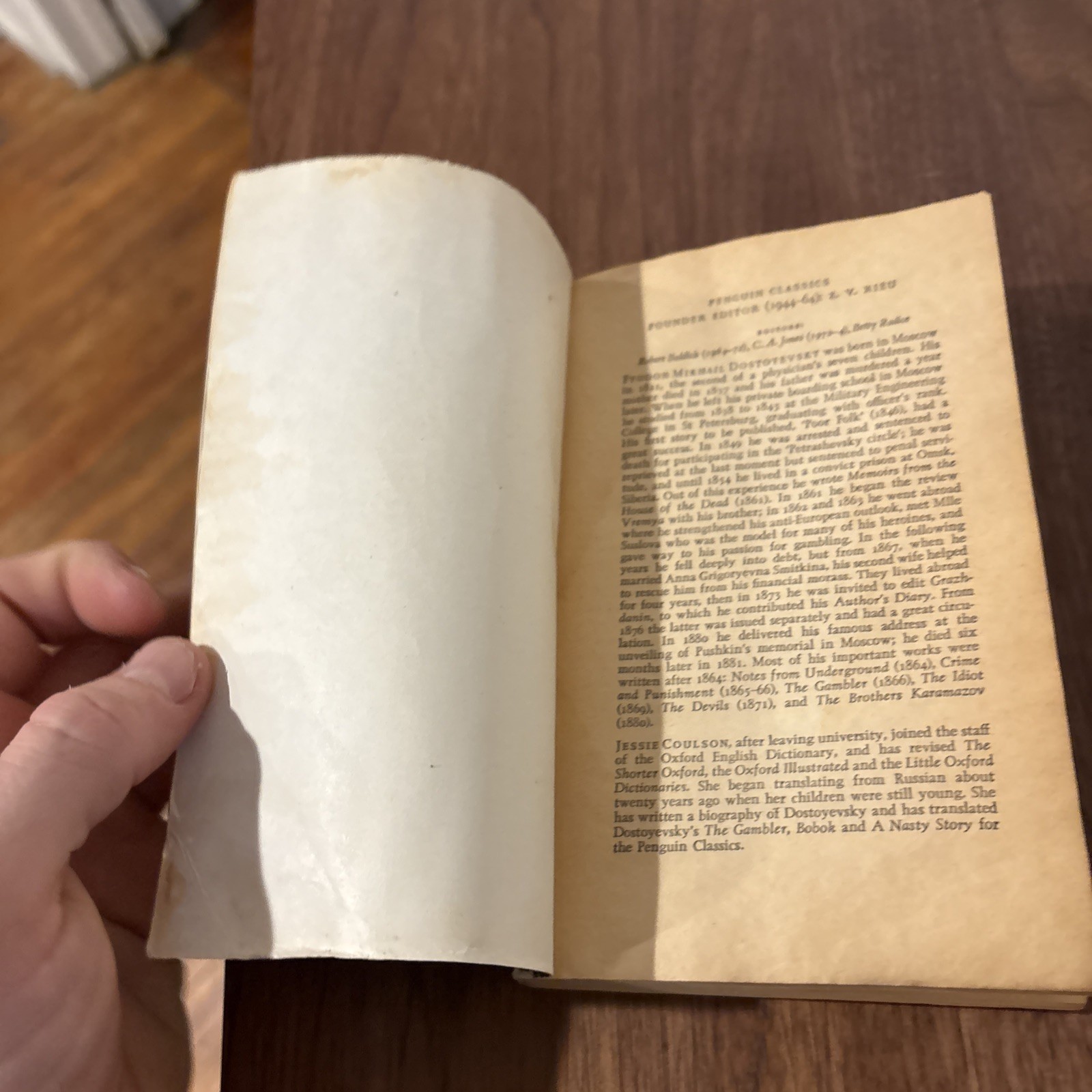 Notes from Underground the Double: The Double ROUGH PB6