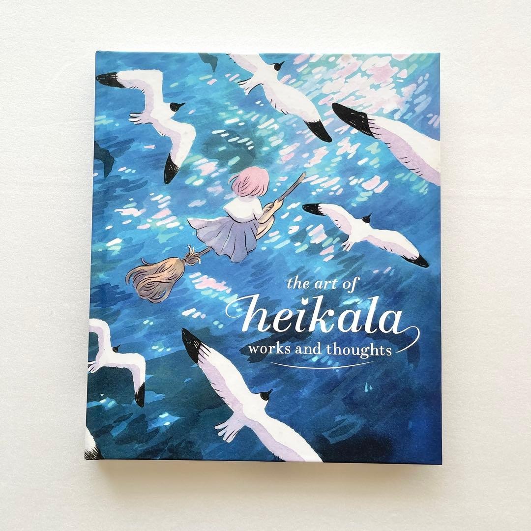 Heikala Art Works and Thoughts Finnish Artist 152 Color Pages 9.2x1x10.7 inches