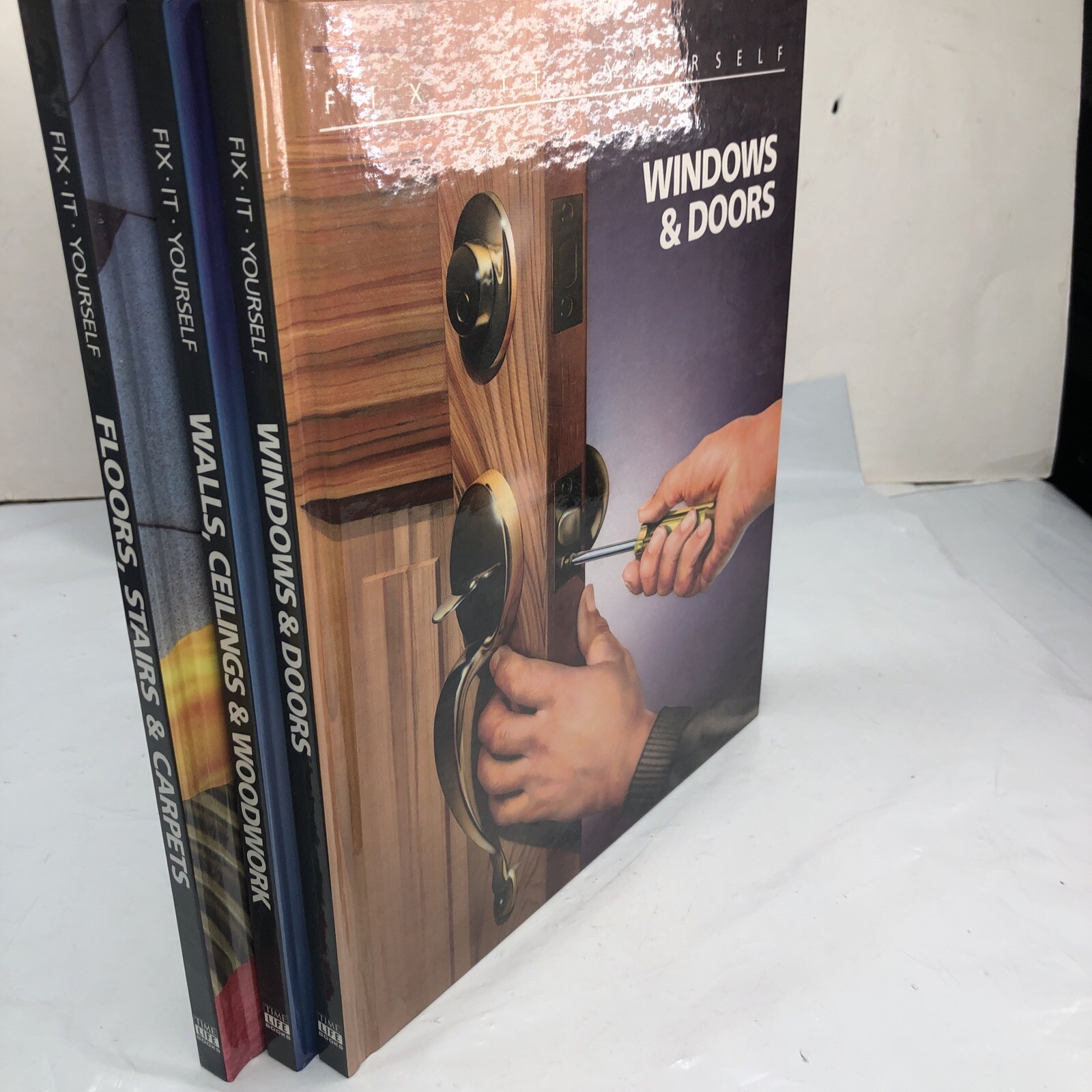 Vintage TIME-LIFE BOOK SET „FIX IT YOURSELF 3 Books Windows, Walls, & Floors