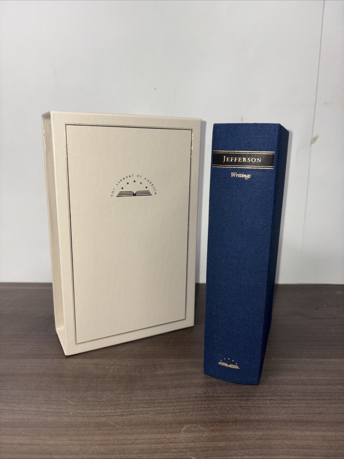 Writings of Thomas Jefferson HC Slipcase Map Library of America 1984