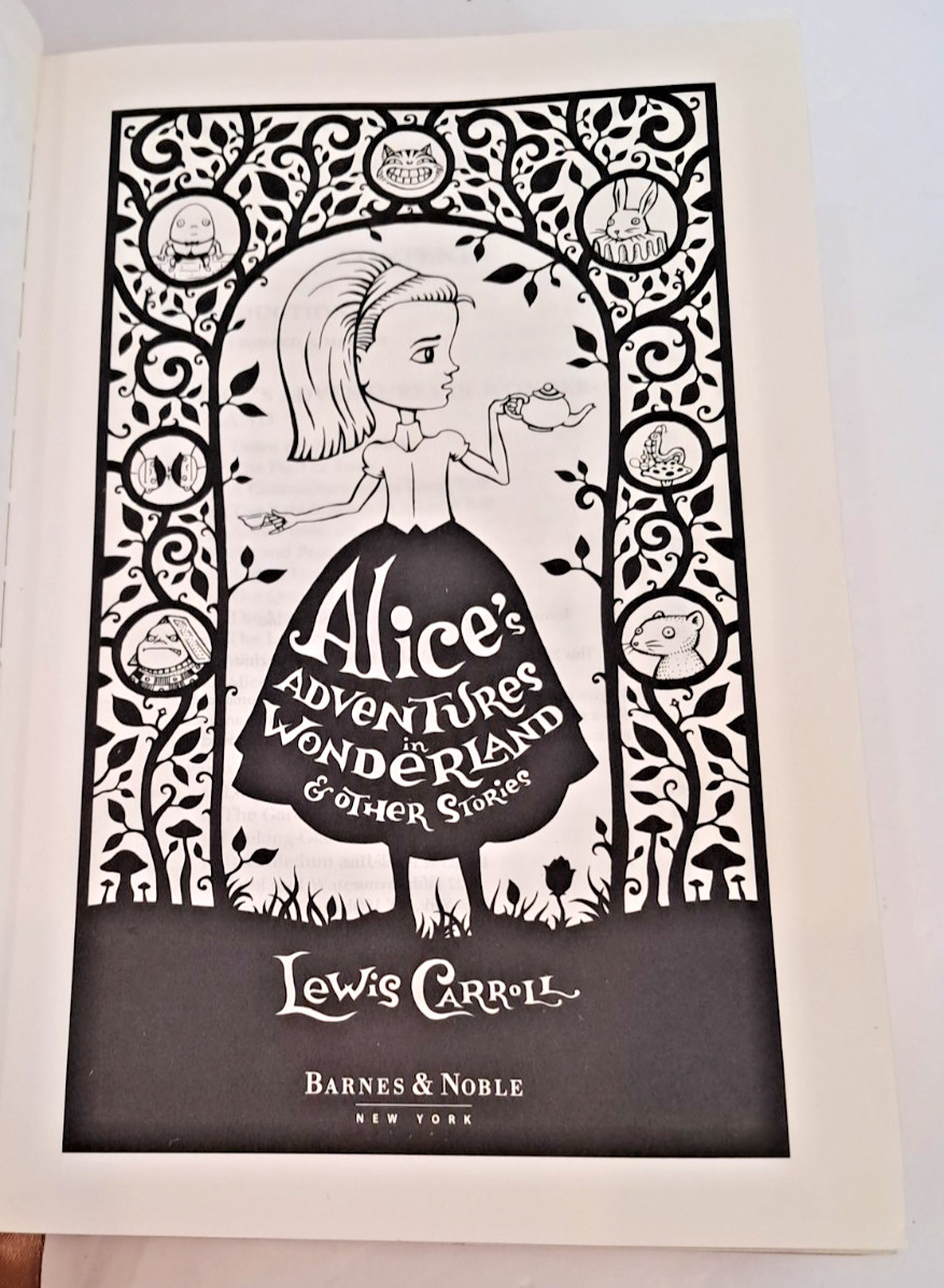 Alice’s Adventures in Wonderland by Lewis Carroll B&N Pink Luxury Edition C5