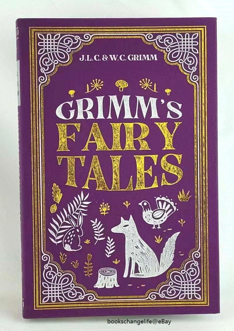 GRIMM’S FAIRY TALES by J. L. C. Grimm Faux Leather Flexi Bound Illustrated NEW