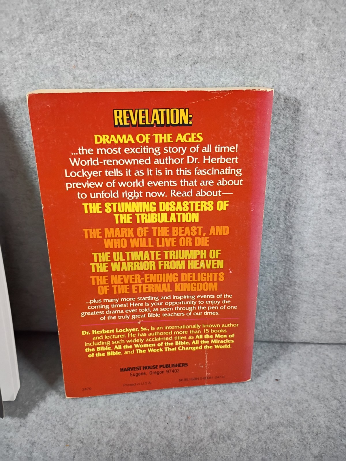 Herbert Lockyer, Revelation & Last Words of Saints and Sinners, 2 books