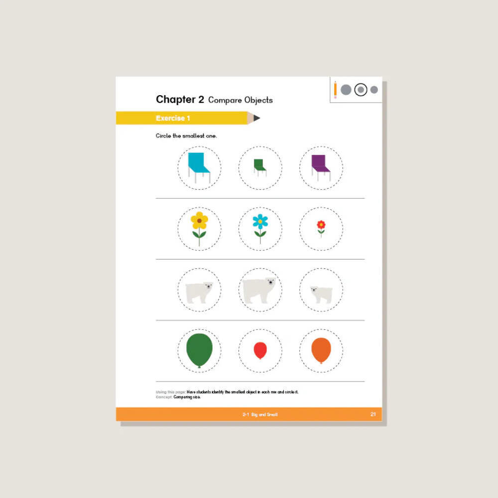 Singapore Math – Dimensions Math Workbook PreKA