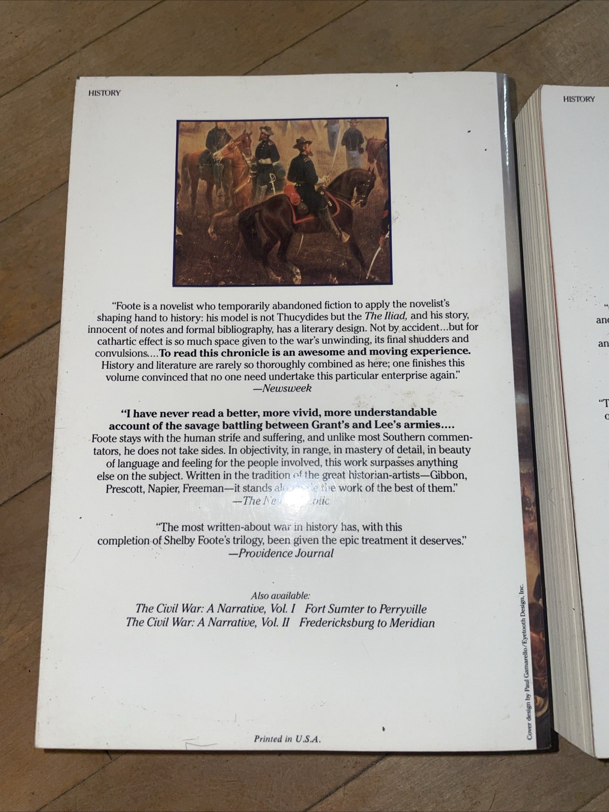 The Civil War : A Narrative – 3 Volume Set by Shelby Foote (Paperback, NO BOX)