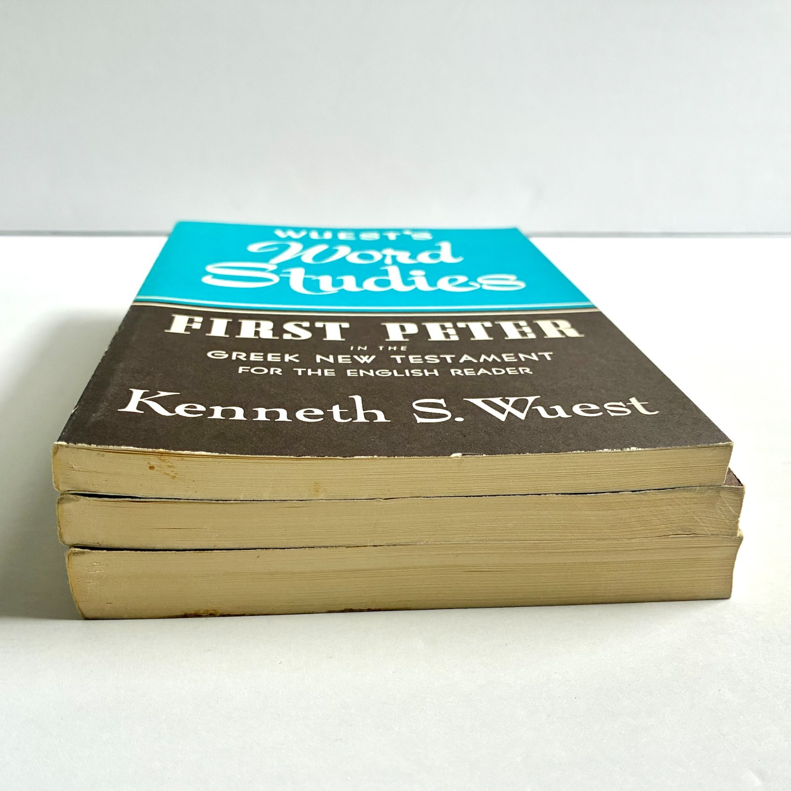 Wuest’s Word Studies 3 Books Romans Galatians I Peter Greek New Testament PB