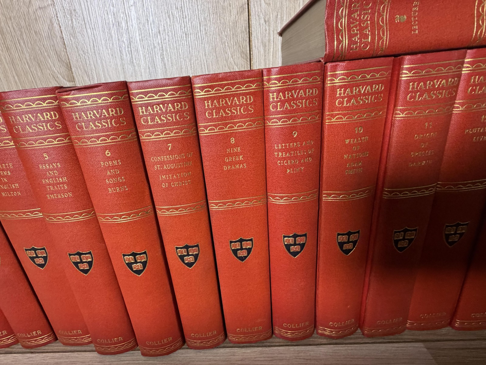 Harvard Classics Complete Set of 52 Five Foot Shelf of Books Readers Guide
