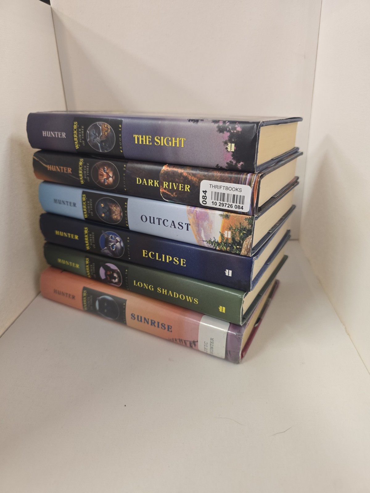 Warriors Power Of Three by Erin Hunter – Complete Hardcover Set Books 1-6 Lot