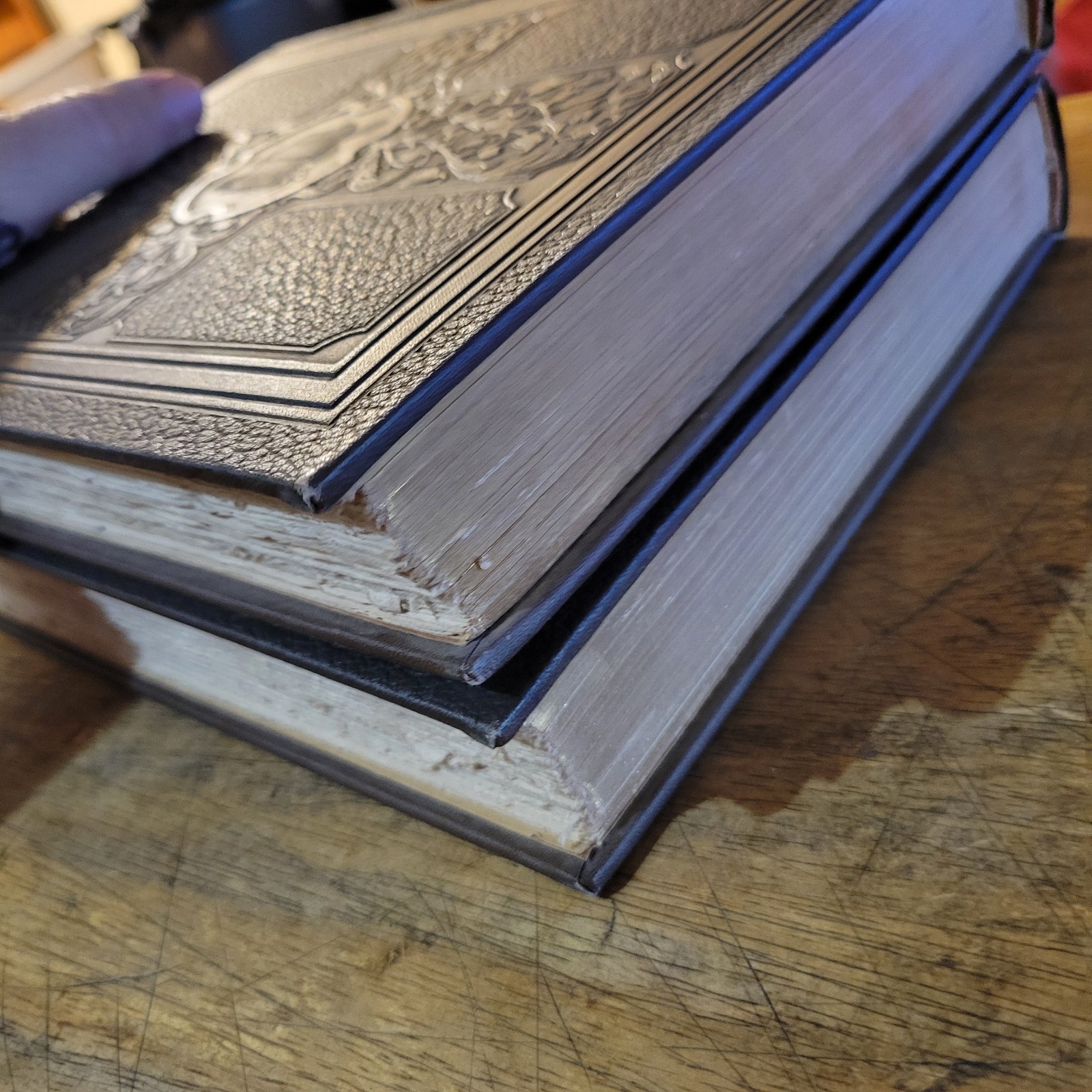 Antique Our Faith and the Facts by CF Donovan MA Leatherbound Hardcover Vol. 1 2