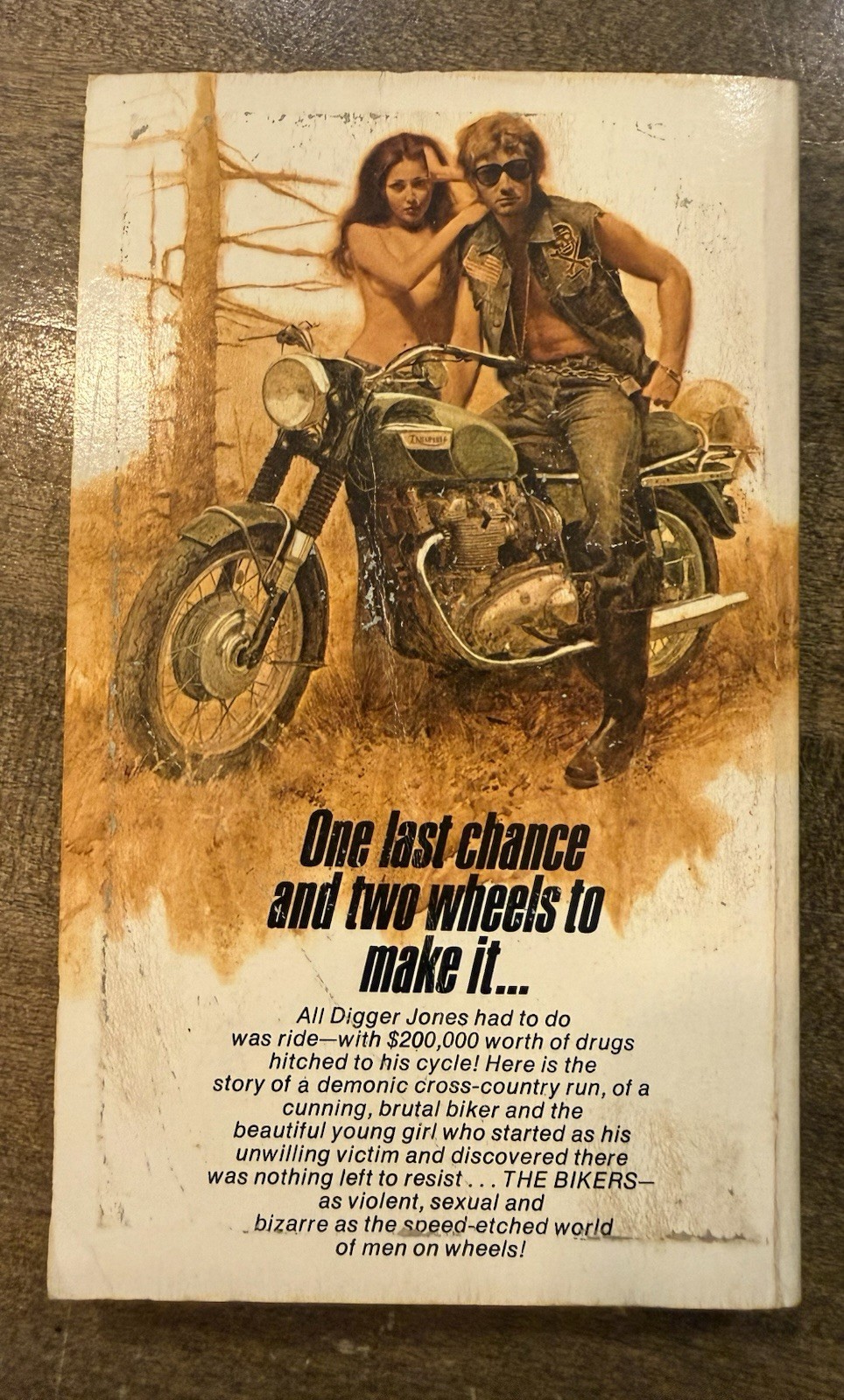 The Bikers: Jack Thomas. Bantam Books (N7101) 2nd Printing 1972