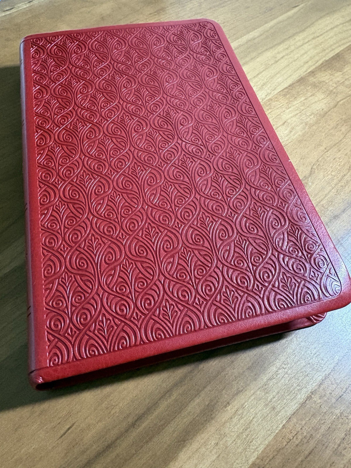 Crossway The Holy Bible ESV English Standard Version Faux Leather Red Cover