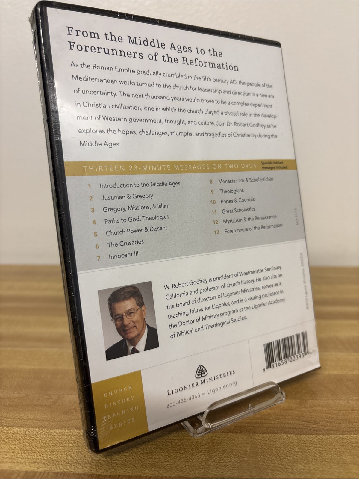 A Survey of Church History, Part 1, 2, 4 & 6 -W. Robert Godfrey – Good Condition
