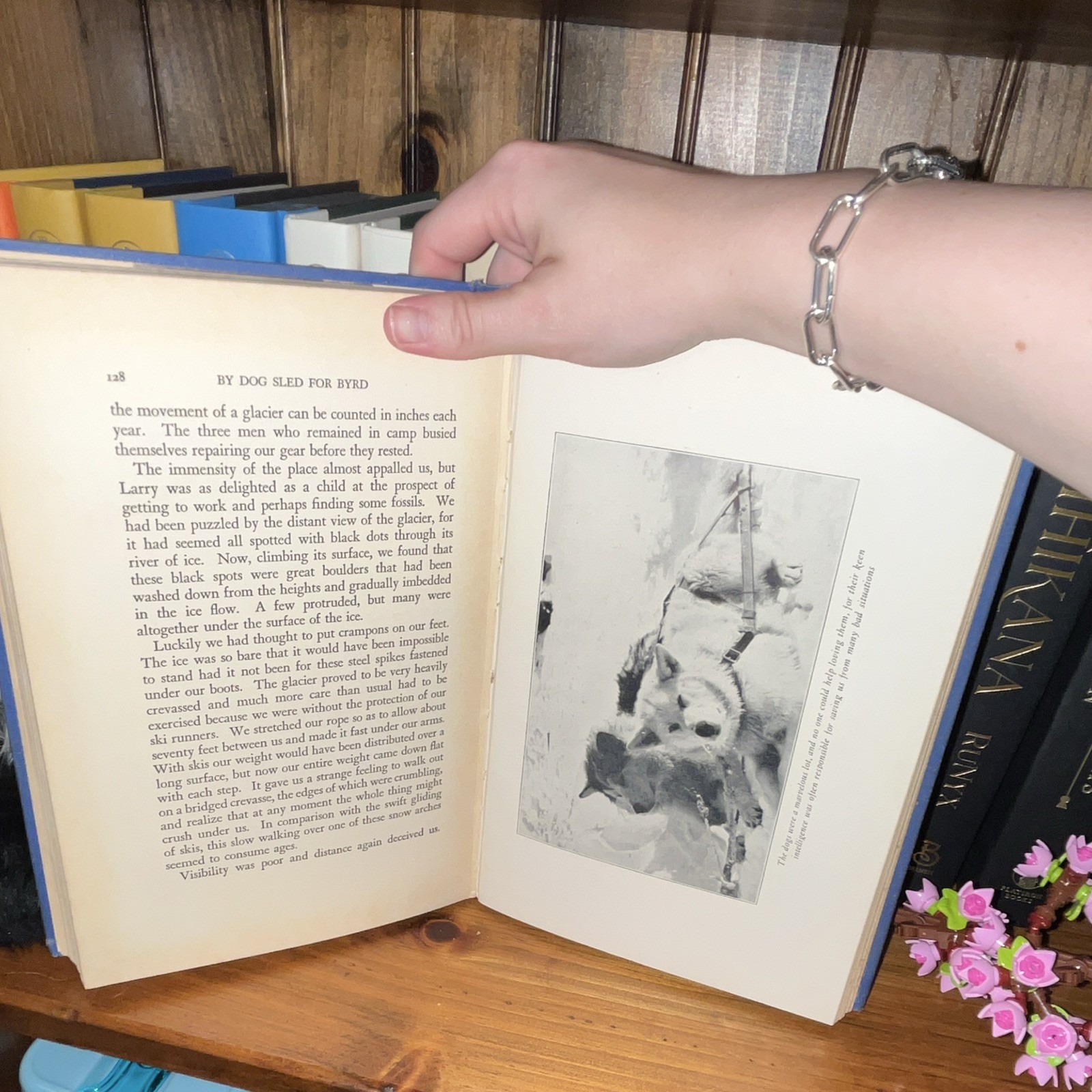 By Dog Sled for Byrd: 1800 Miles Across Antarctic Ice O’Brien HC Illus 1931